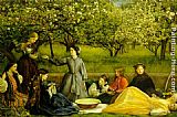 apple blossoms spring by John Everett Millais